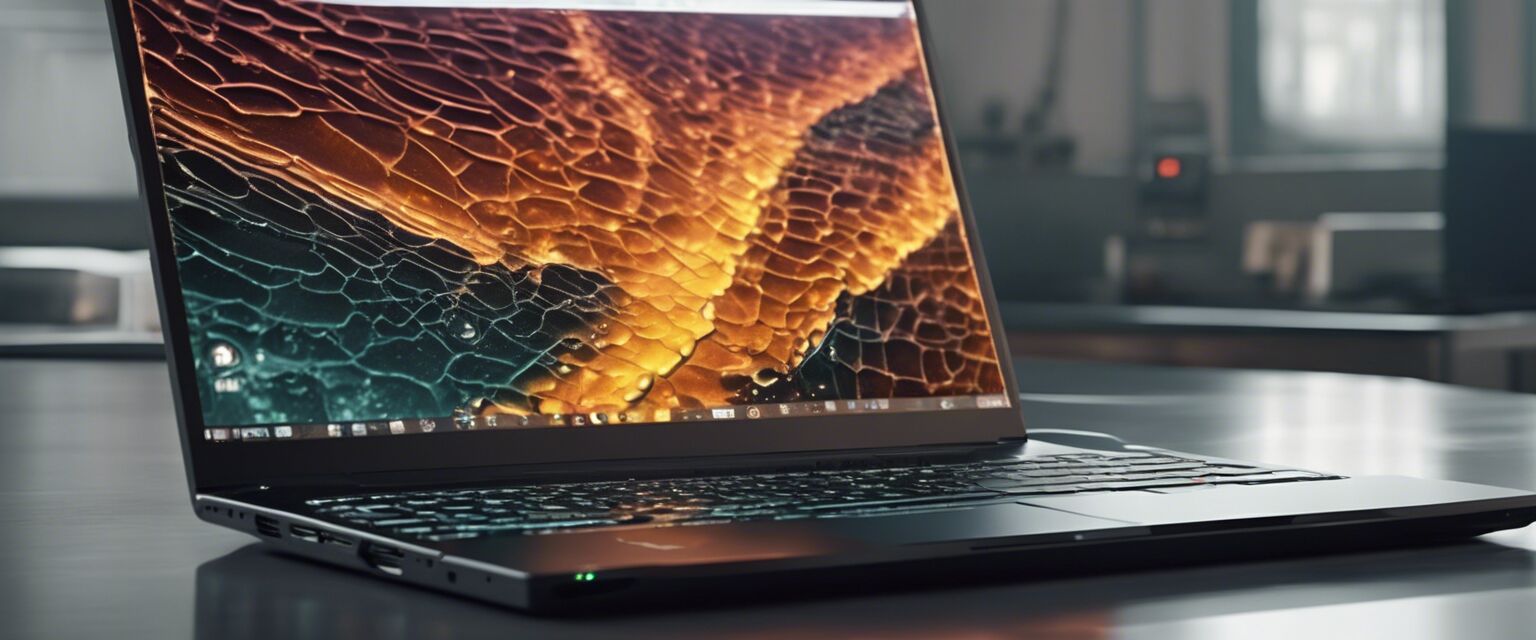 Business laptop features image